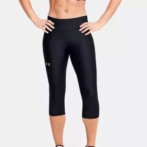 Under Armour HeatGear Women’s Mileage Capris Size Small NWT
